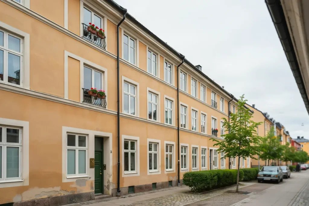 byte av h ngr nnor och stupr r p flerbostadshus i m llev ngen